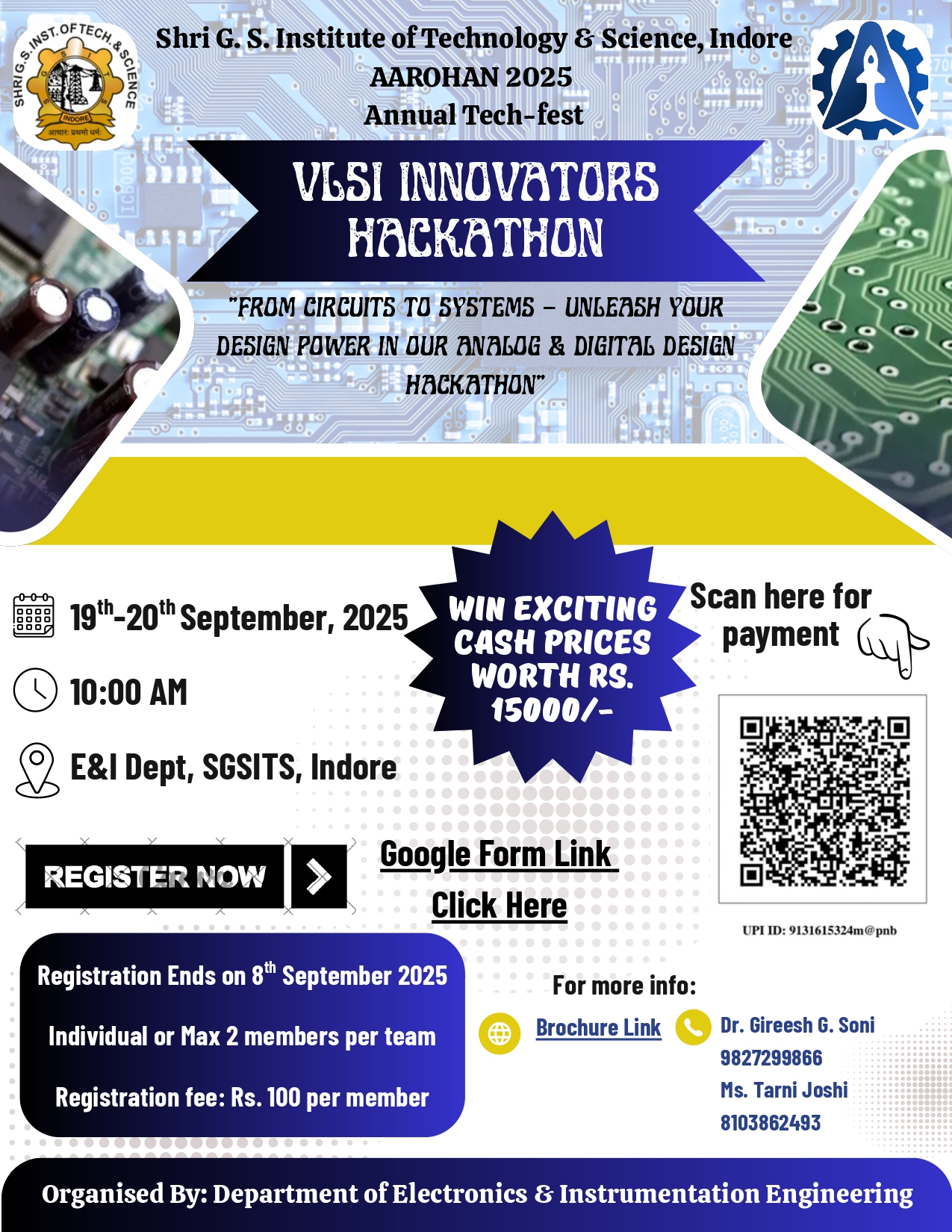 VLSI Innovators Hackathon Flyer page 0001